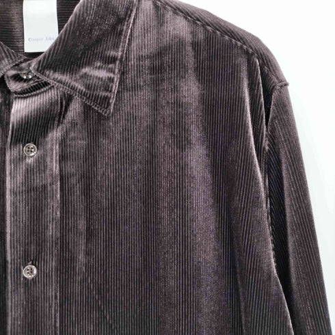キャスパージョン CASPER JOHN 24AW コーデュロイ L/S レギュラーカラーシャツ メンズ import:M