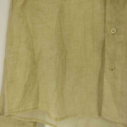 ザラ ZARA ウォッシュド リラックスフィットシャツ メンズ import:S
