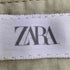 ザラ ZARA ウォッシュド リラックスフィットシャツ メンズ import:S