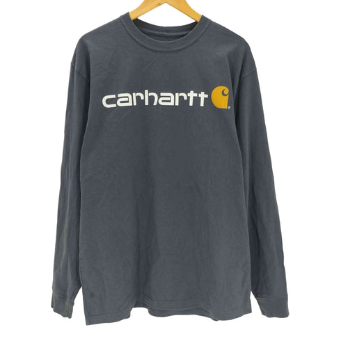 カーハート Carhartt Signature Logo Long Sleeve T-Shirt 6.75oz メンズ import:L