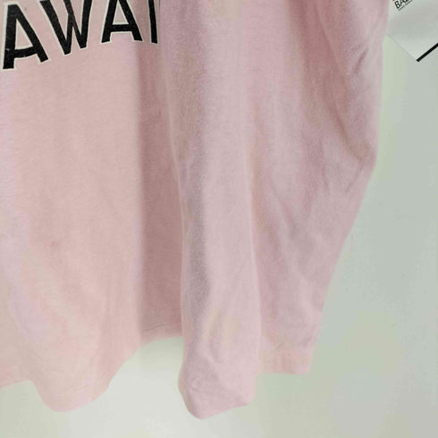 ヘインズ Hanes 80s USA製 メッセージ Tシャツ 裾袖シングル BEEFY ボディ HAWAII メンズ import:XL