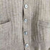 カシミヤ CASHMERE 日本製 リブカーディガン メンズ JPN:M