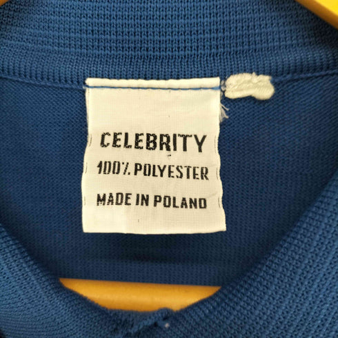 CELEBRITY ポーランド製 ロングスリーブポロシャツ メンズ