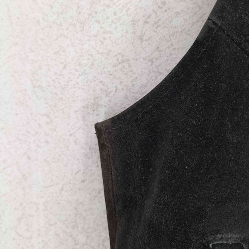 PIONEER WEAR genuine leather ウエスタンヨーク リアルレザーベスト メンズ US:38