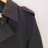 バーバリーブラックレーベル BURBERRY BLACK LABEL 裏地ノバチェック ライナー付き フルセット エポレット ガンフラップ付き ブラック バルマカーン ステンカラー コート メンズ import:M