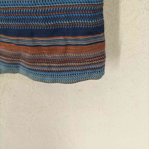 ミッソーニスポーツ MISSONI SPORTS イタリア製 総柄 S/S ポロシャツ メンズ import:S
