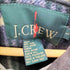 ジェイクルー J.CREW 90S OLD 巨人タグ 裏地チェック ライナー付き フルセット ダック地 襟レザー ハンティング カバーオール ジャケット メンズ import:L