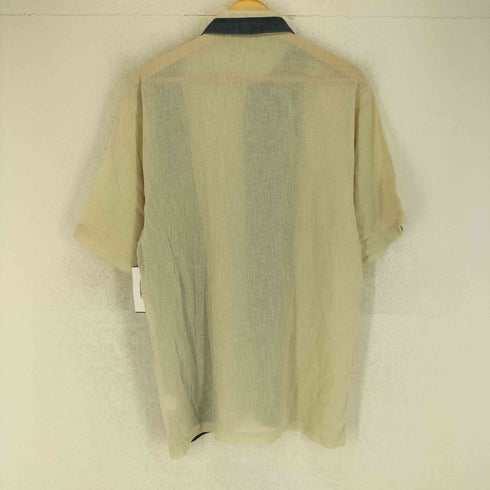 Chez Antonie 日本製 バイカラー S/Sシャツ メンズ JPN:L