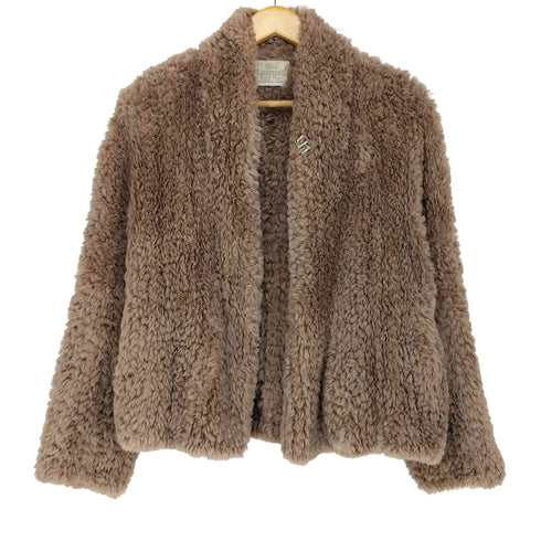paula lishman ニット ファーコート レディース M