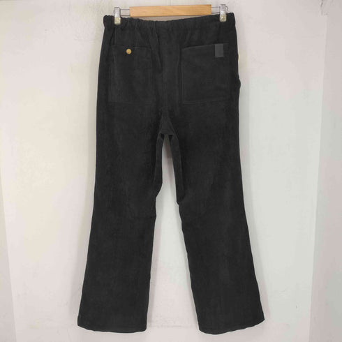 エヌハリウッド N.HOOLYWOOD FLARE PANTS - BLACK メンズ 38
