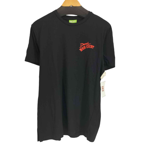 ディーゼル DIESEL 両面プリント S/S Tシャツ メンズ import:XL