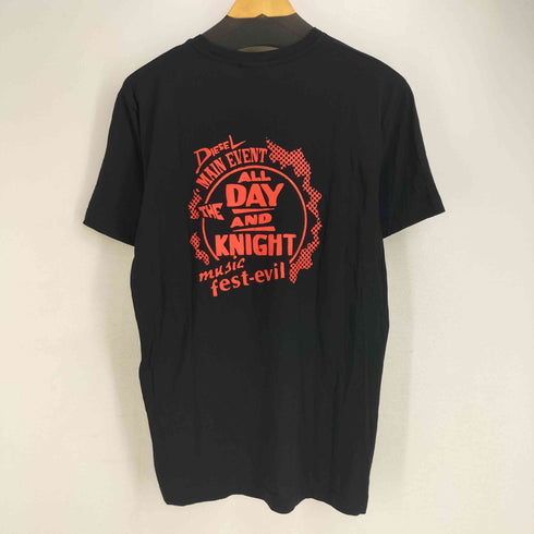 ディーゼル DIESEL 両面プリント S/S Tシャツ メンズ import:XL