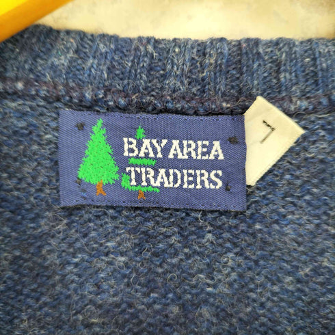 BAY AREA TRADERS 総柄ニットベスト メンズ JPN:L