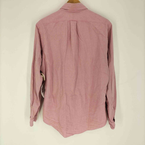 ラルフローレン RALPH LAUREN CUSTOM FIT 90S ポニー刺繍 L/S BD シャツ メンズ import:M