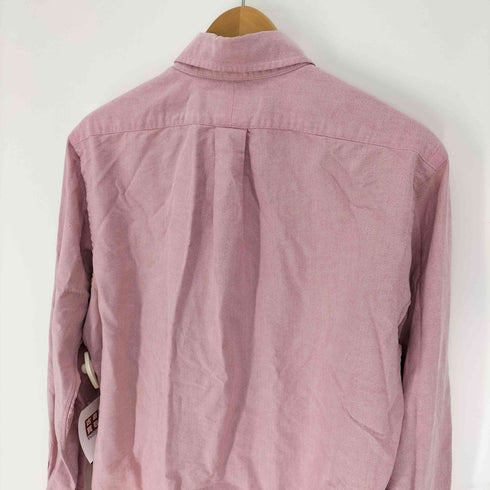 ラルフローレン RALPH LAUREN CUSTOM FIT 90S ポニー刺繍 L/S BD シャツ メンズ import:M