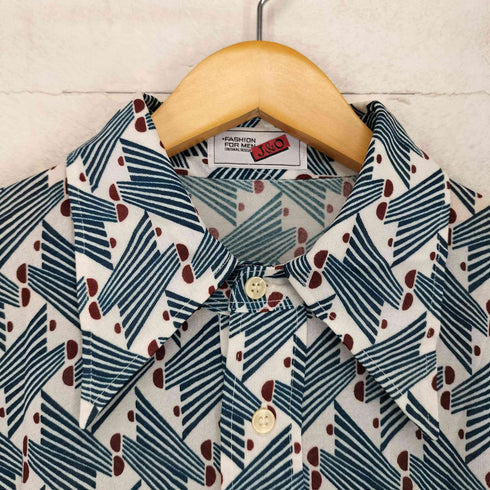 J&O 総柄 S/S ポロシャツ メンズ