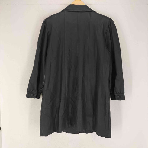 Chardonne フェイクレザー ステンカラー ジャケット レディース JPN:M