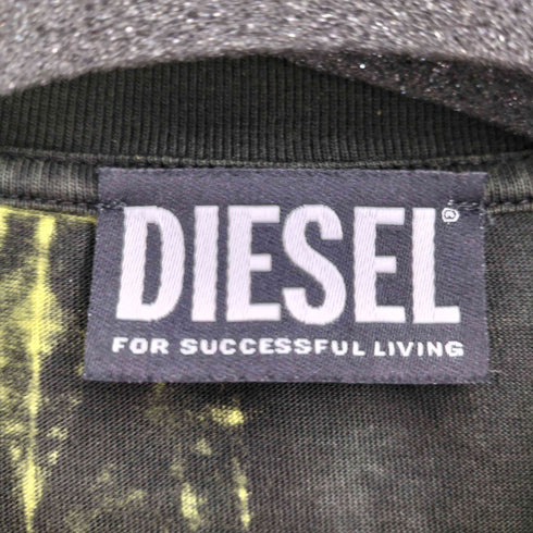 ディーゼル DIESEL overdyed T-shirt タイダイ柄 S/S Tシャツ メンズ import:L