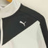 プーマ PUMA ロゴプリント アシメ バイカラー クロップド ジップアップ トラックジャケット ジャージ レディース JPN:S