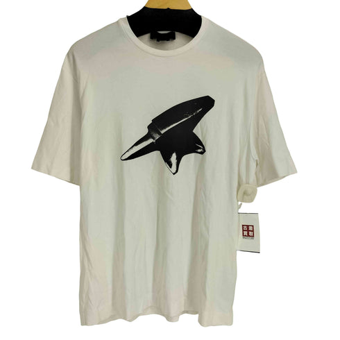 ディーゼルブラックゴールド DIESEL BLACK GOLD ハンマーデザイン両面プリント S/S Tシャツ メンズ import:M