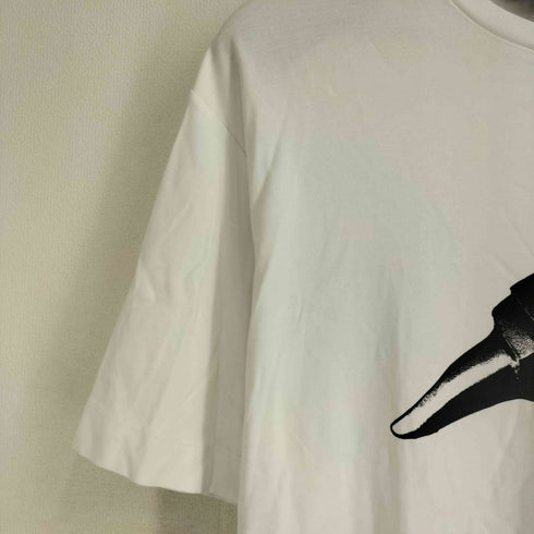 ディーゼルブラックゴールド DIESEL BLACK GOLD ハンマーデザイン両面プリント S/S Tシャツ メンズ import:M