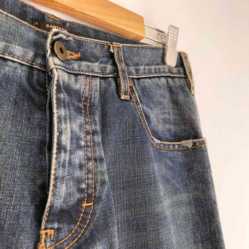 SANTACROCE イタリア製 ローライズ ストレートデニムパンツ メンズ US:28-29