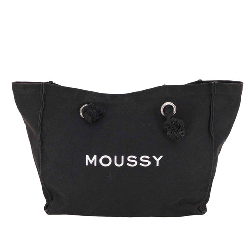 マウジー moussy キャンバス生地 トートバッグ ロープハンドル レディース