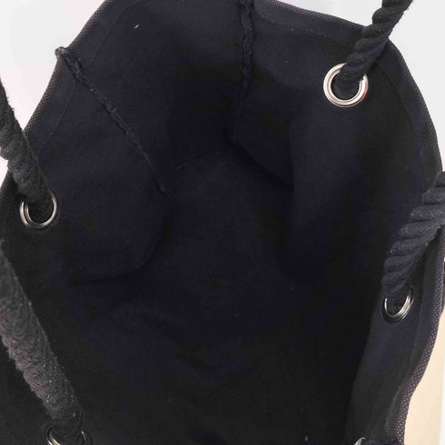 マウジー moussy キャンバス生地 トートバッグ ロープハンドル レディース