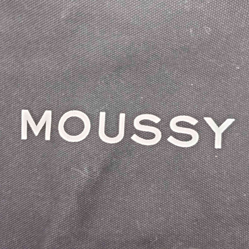 マウジー moussy キャンバス生地 トートバッグ ロープハンドル レディース