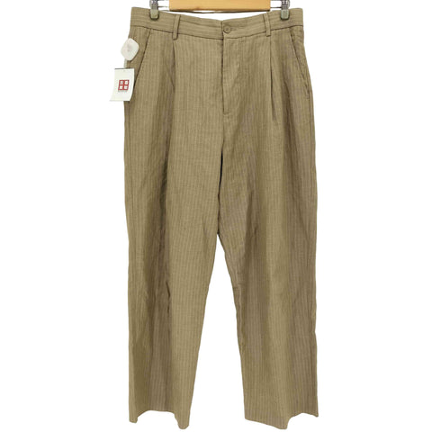 ザラ ZARA リラックスフィットリネンコットンパンツ メンズ us31