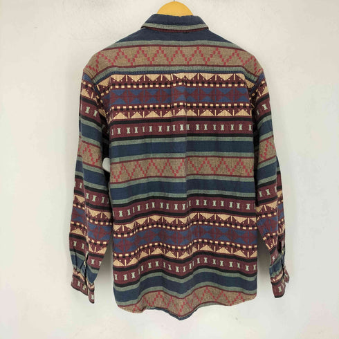 DW SHOP ネイティブ柄 L/Sシャツ メンズ 52/54