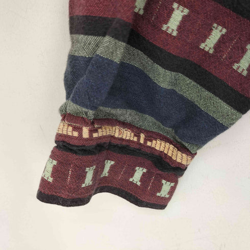 DW SHOP ネイティブ柄 L/Sシャツ メンズ 52/54