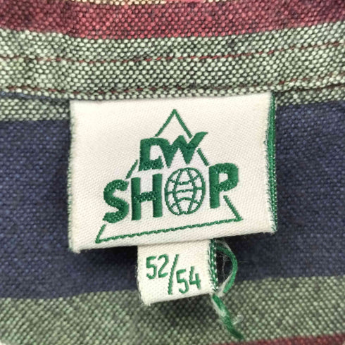 DW SHOP ネイティブ柄 L/Sシャツ メンズ 52/54