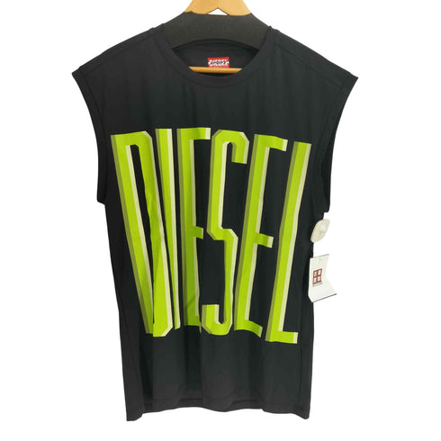 ディーゼル DIESEL SPORTS 両面プリントタンクトップ メンズ import:XL