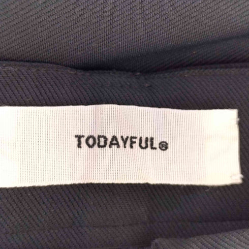 トゥデイフル TODAYFUL 23AW Doubletuck Twill Trousers レディース JPN:36
