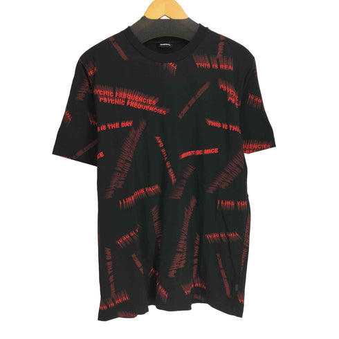 ディーゼル DIESEL 全面グラフィックプリント S/S Tシャツ メンズ import:M
