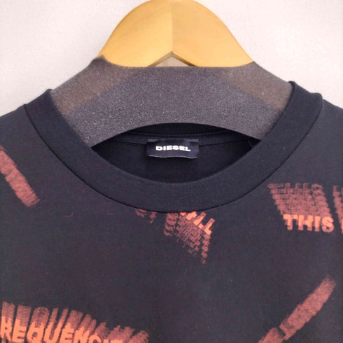 ディーゼル DIESEL 全面グラフィックプリント S/S Tシャツ メンズ import:M