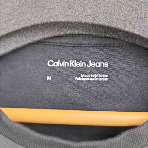 カルバンクラインジーンズ Calvin Klein Jeans フロントアームロゴプリント L/S Tシャツ メンズ import:M