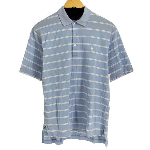 ポロゴルフラルフローレン POLO GOLF RALPH LAUREN スモールポニー刺繍 ボーダー S/S ポロシャツ メンズ import:M