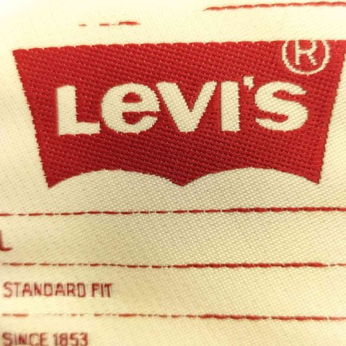 リーバイス Levis STANDARD FIT フラップポケット コットン チェック シャツ 3rd トラッカージャケット メンズ import:L