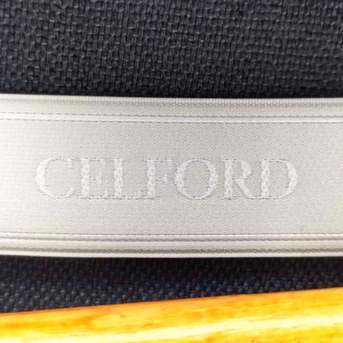 セルフォード CELFORD ベルト付きアシメペプラムタイトワンピース レディース 38