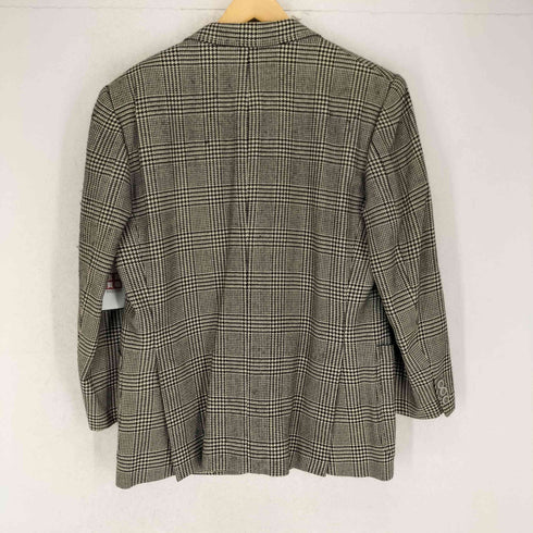 Clandor MADE IN ENGLAND 千鳥格子2Bテーラードジャケット メンズ