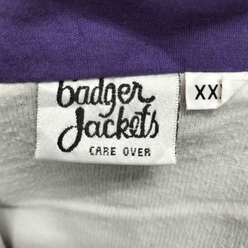 Bader Jackets バックフェザー刺繍 ブルゾン BIG SIZE メンズ XXXL