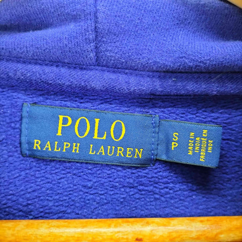 ポロラルフローレン POLO RALPH LAUREN ポニー刺繍 プルオーバーパーカー メンズ S