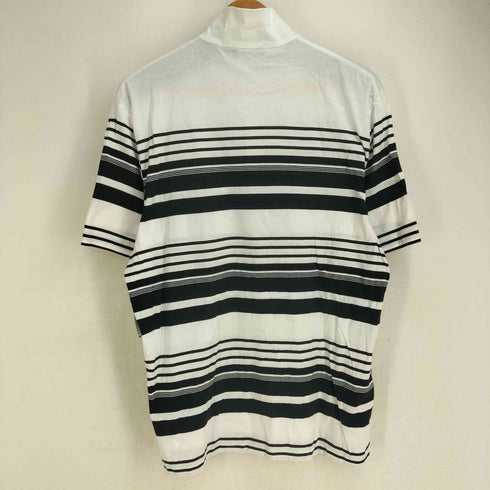 ポロゴルフラルフローレン POLO GOLF RALPH LAUREN PRO FIT スモールポニー刺繍 ボーダー S/S ハーフジップトップス メンズ import:L