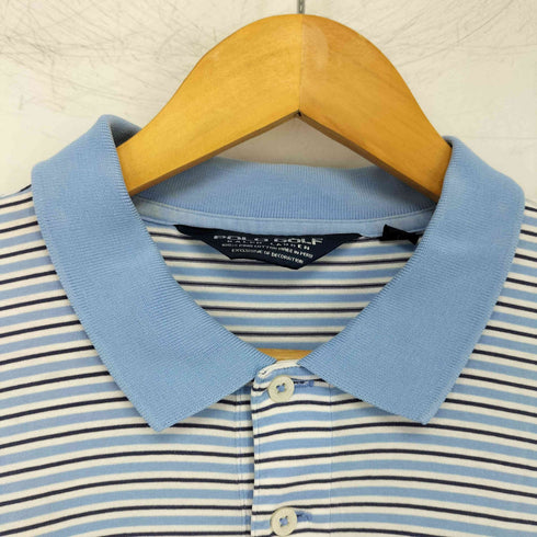 ポロゴルフラルフローレン POLO GOLF RALPH LAUREN S/S ボーダー ポロシャツ メンズ JPN:L