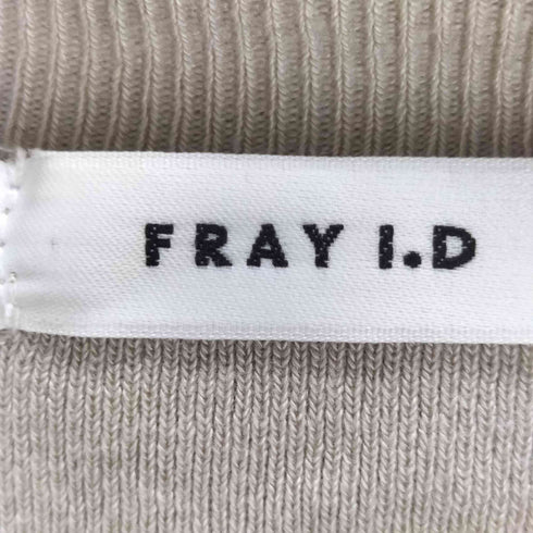 フレイアイディー FRAY I.D 25AW ラッフルフリルレイヤーニット レディース F