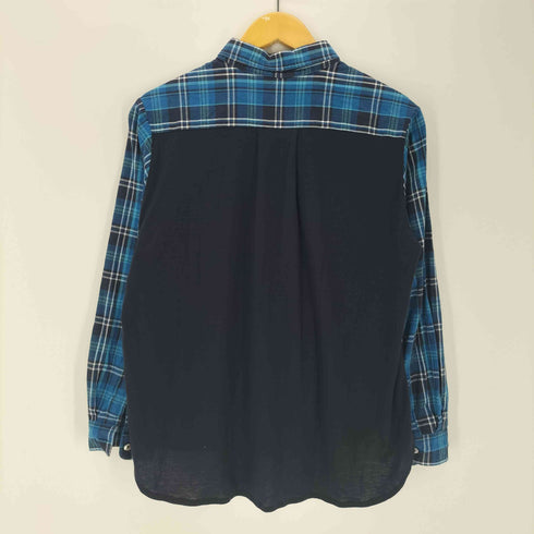 マザーズインダストリー Mother's Industry 天竺切替 L/S コットンチェックシャツ レディース JPN:M