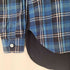マザーズインダストリー Mother's Industry 天竺切替 L/S コットンチェックシャツ レディース JPN:M