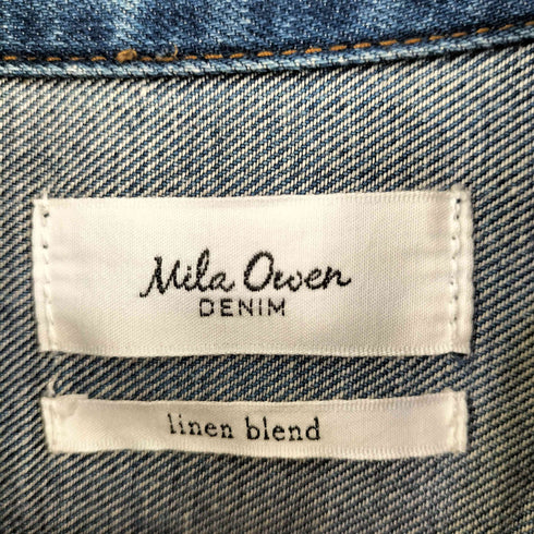 ミラオーウェン Mila Owen リネン混デニムジャケット レディース JPN:0
